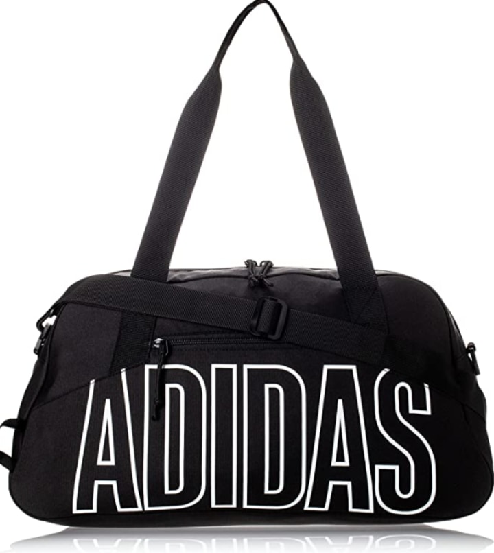 Graphic Duffel Bag (Black and White)