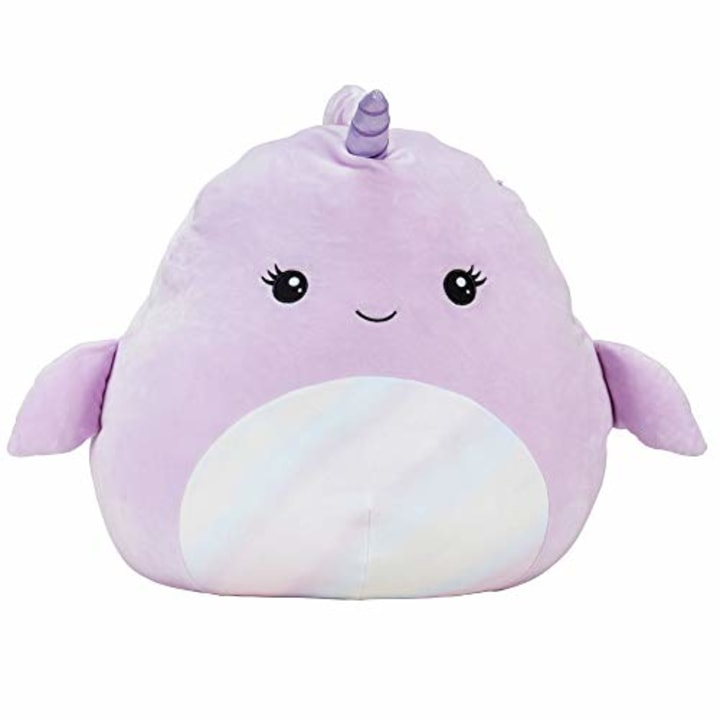 Squishmallows Plush 16-Inch Naomi The Narwhal