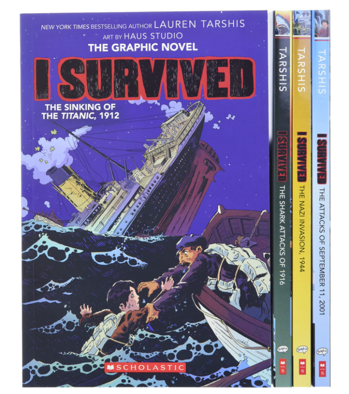 "I Survived" Graphic Novels Boxed Set