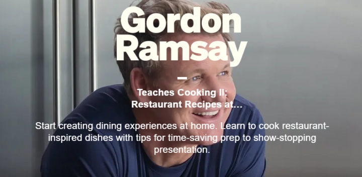 Gordan Ramsay MasterClass