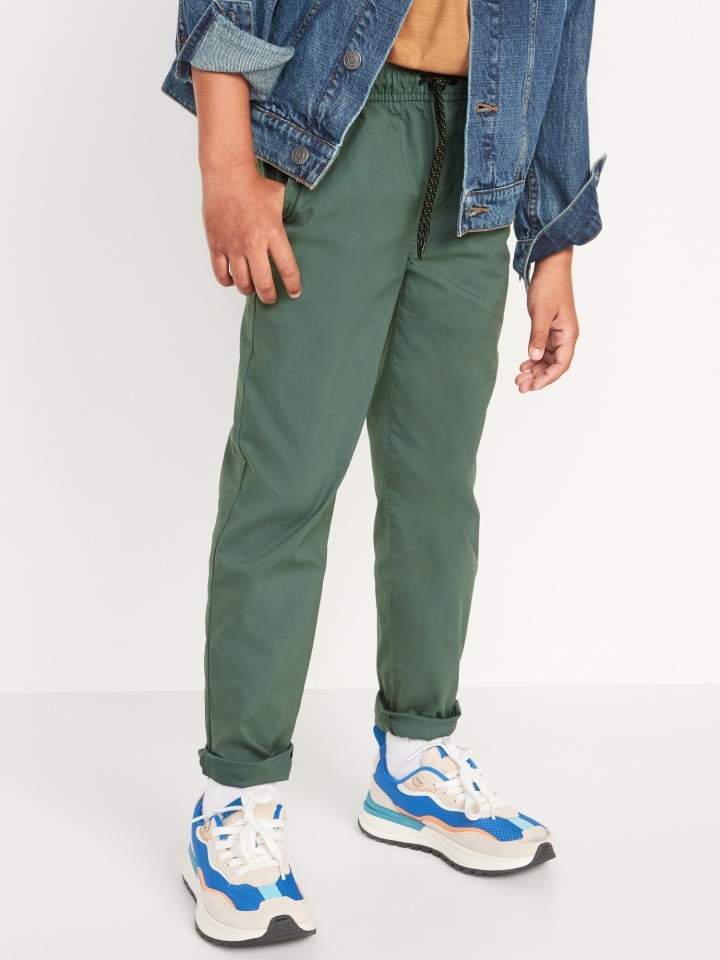 Old Navy Built-In Flex Tapered Tech Chino Pants for Boys