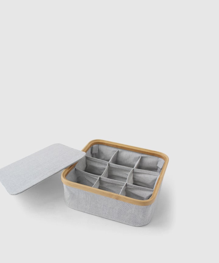 Gudee Life Stacking Storage Box With 9 Compartments