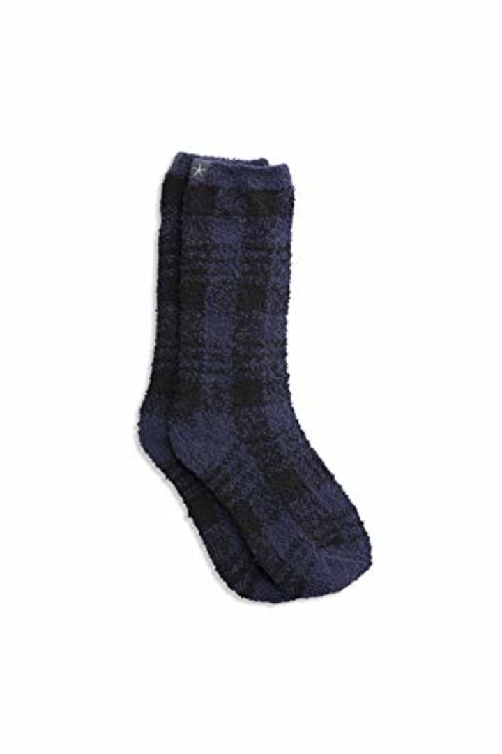 Barefoot Dreams Cozy Chic Women&#039;s Plaid Socks