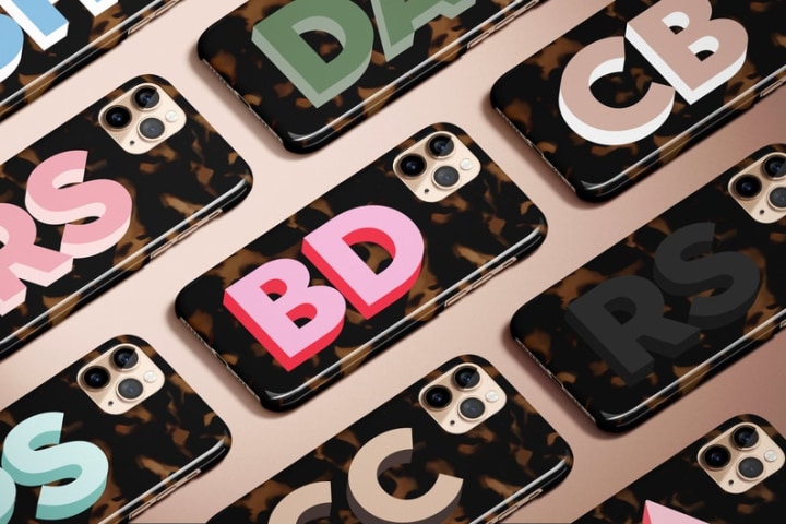 Personalized Initial Phone Case