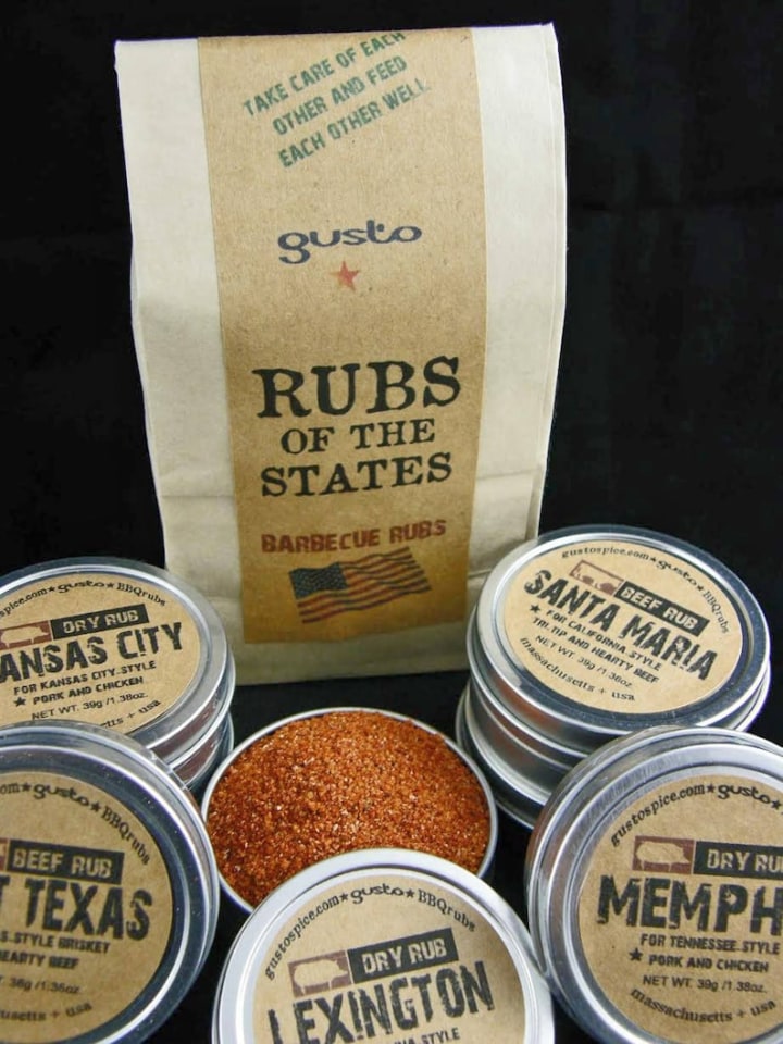 Barbecue Rubs of the States