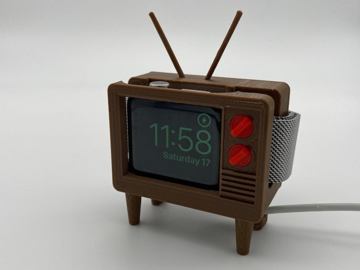 Mini TV Apple Watch Charging Station