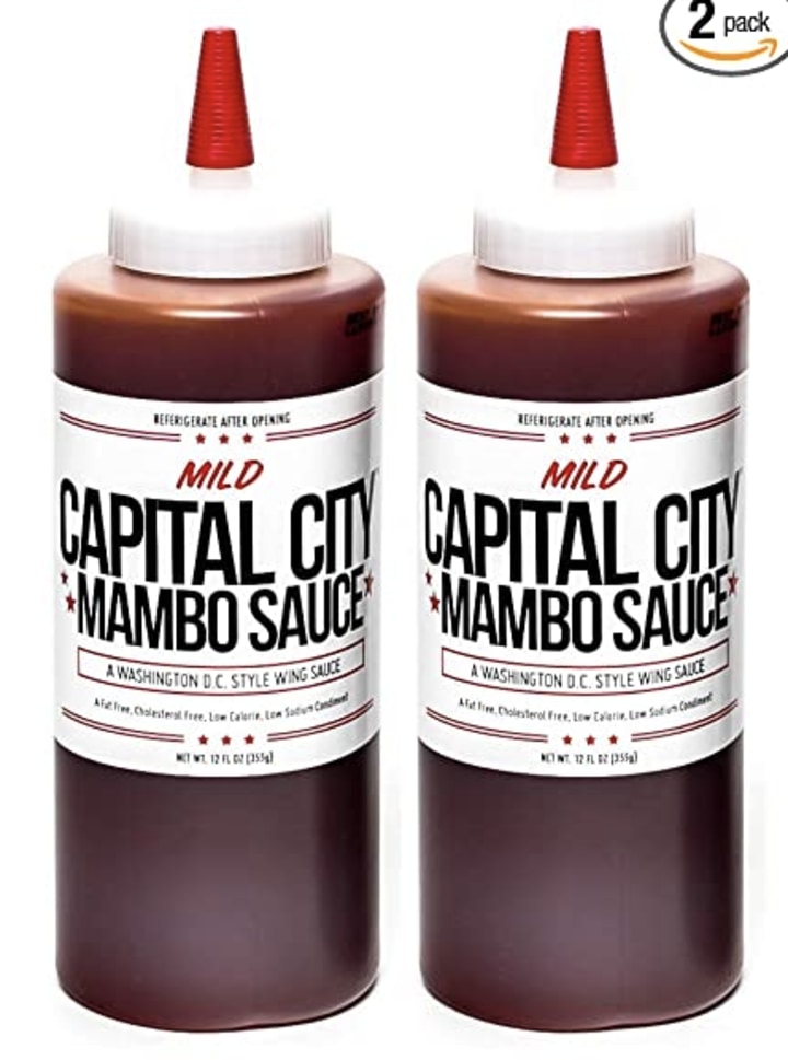 Capital City Mild Mambo Sauce, Mild (Set of 2)