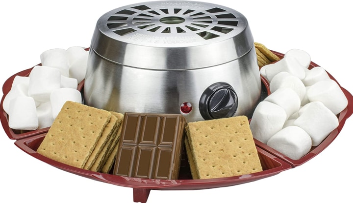 Brentwood Appliances Electric Stainless Steel S’Mores Maker