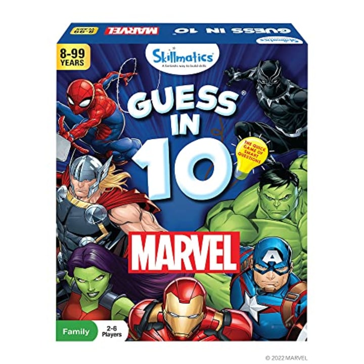 Skillmatics Marvel Card Game : Guess in 10