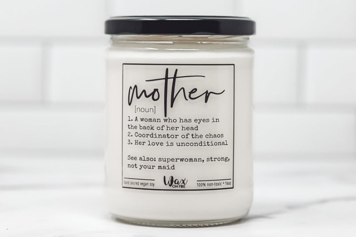 WaxonFire Mother Definition Candle