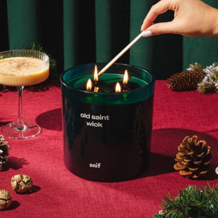 Snif Old Saint Wick Christmas Scented Candle