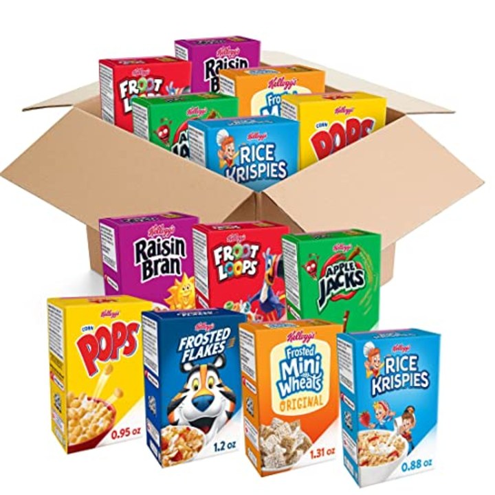 Kellogg&#039;s Cereal Variety Pack (48 Boxes)