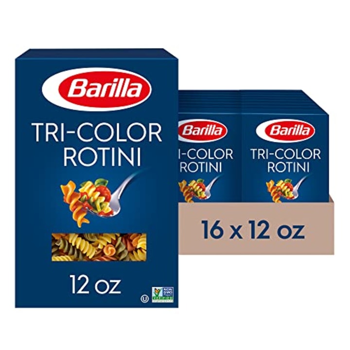 Barilla Tri-Color Rotini Pasta (Pack of 16)