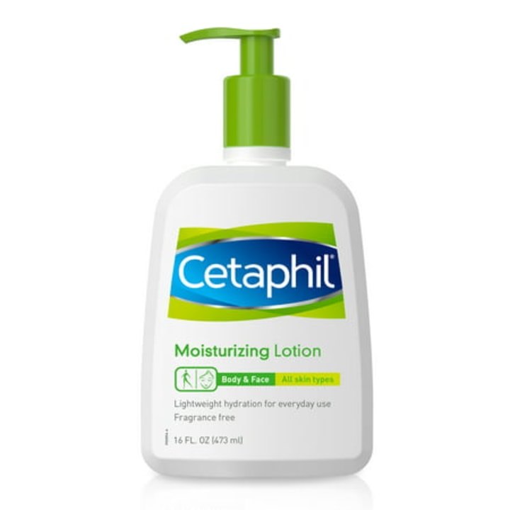 CETAPHIL Moisturizing Lotion | 16 fl oz | Instant &amp; Long Lasting 24 Hour Hydrating Moisturizer for All Skin Types | Nourishing Lotion for Sensitive Skin | Non-Greasy | Dermatologist Recommended Brand