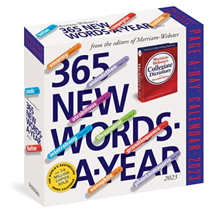 Workman Calendars 365 New Words-A-Year Page-A-Day Calendar 2023