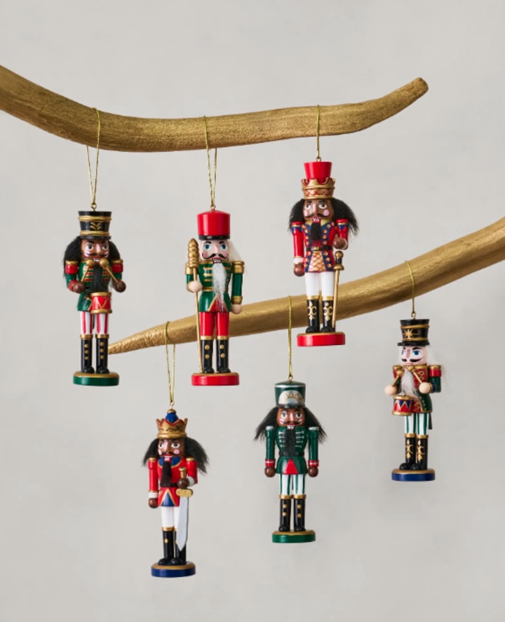 Nutcracker Brigade Ornaments (Set of 12)