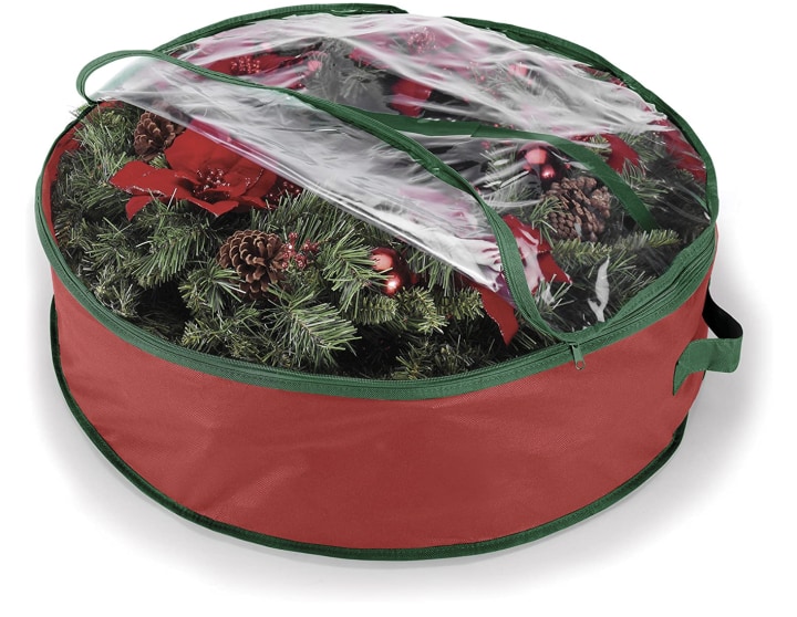 Whitmor Holiday Garland & Wreath Storage Bag