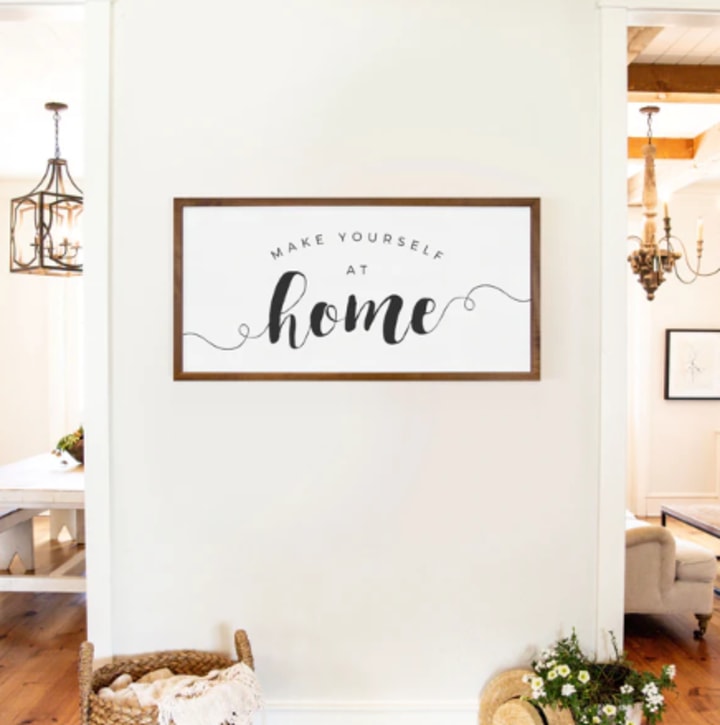 At Home Sign