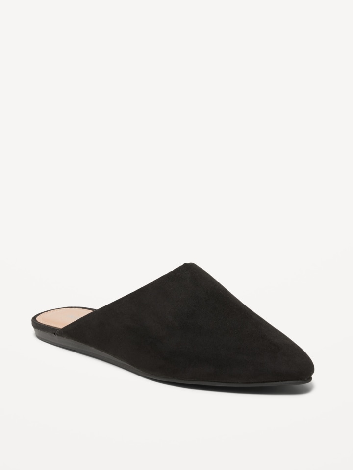 Old Navy Faux-Suede Mule Shoes