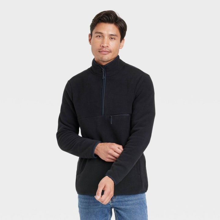 Men&#039;s Fleece Half-Zip Sweatshirt