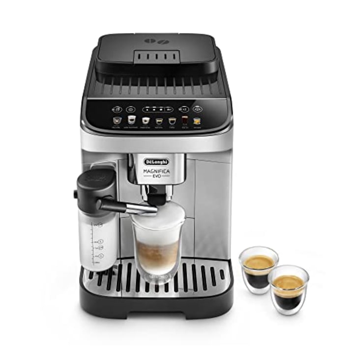 De&#039;Longhi ECAM29084SB Magnifica Evo with LatteCrema System Coffee and Espresso Machine, Silver