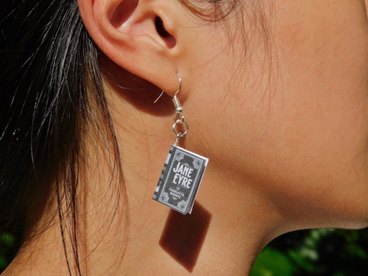 Custom Miniature Book Earrings | Handmade Present | Personalized Christmas Gifts for Book Lovers, Readers, Librarians, Authors, Teachers