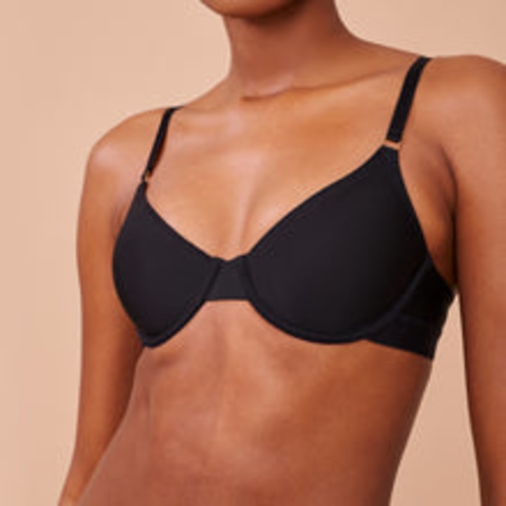 Unlined Seamless Bras 32A, Bras for Large Breasts