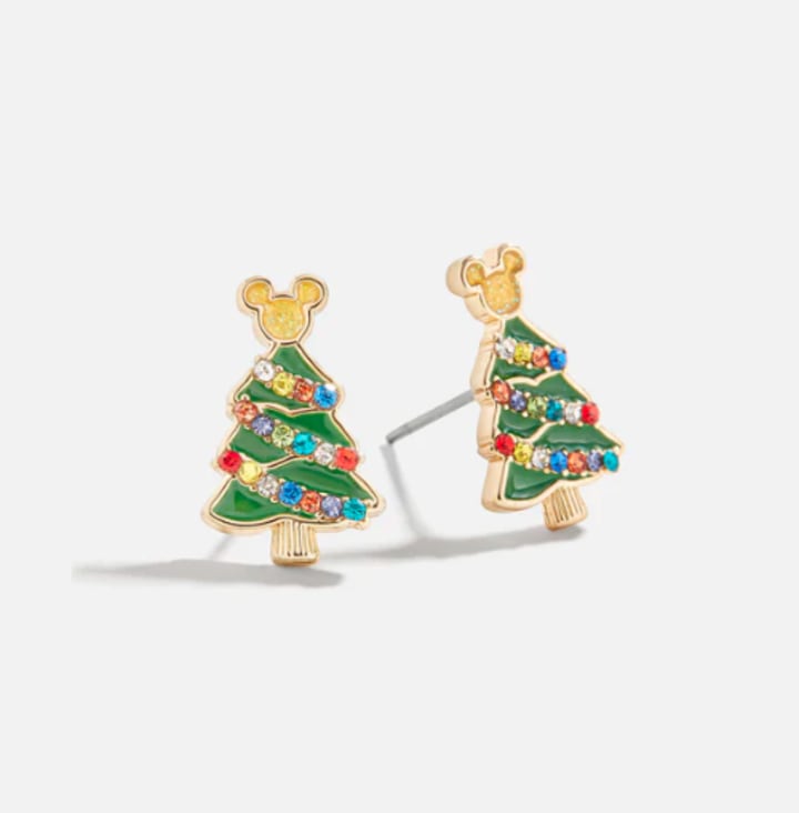 Christmas Tree Mickey Mouse Disney Earrings