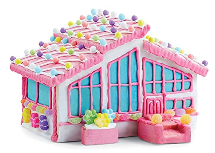 Create A Treat Barbie Vanilla Cookie Holiday Gingerbread House, Barbie Vanilla Cookie Decorating Kit, 39.71 oz...
