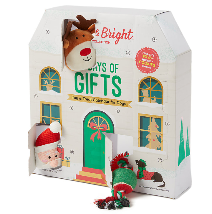 Holiday 12-Day Toys & Treats Advent Calendar for Dogs