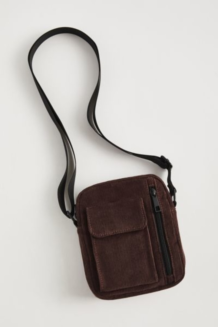 Urban Outfitters UO Corduroy Mini Messenger Bag