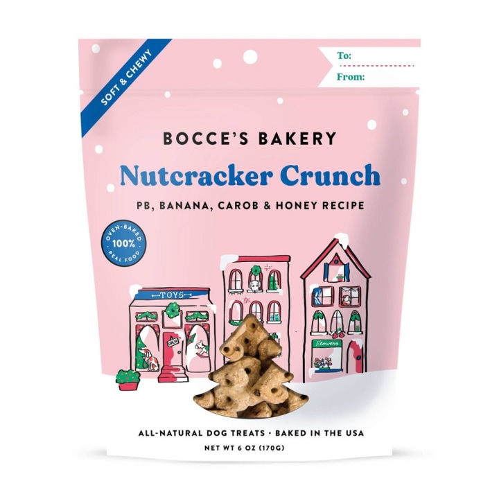 Bocce&#039;s Bakery Nutcracker Crunch Dog Treats