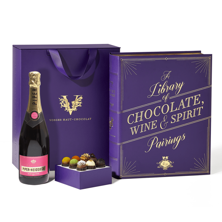 Vosges Champagne Thi?not Thienot Brut Ros? and Chocolate Pairing Giftbox