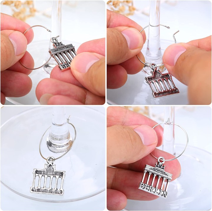 Wine Charms for Stem Glasses
