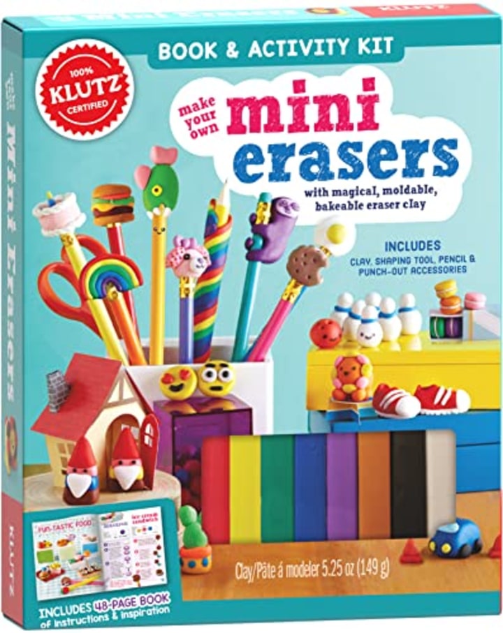 KLUTZ Make Your Own Mini Erasers Toy