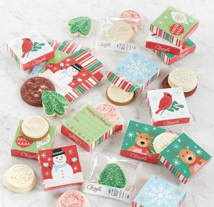 Holiday Cookie Card Set
