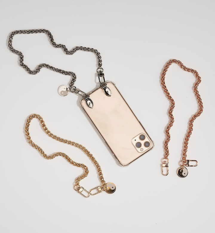 Pretty Connected Braided Chain and iPhone Case