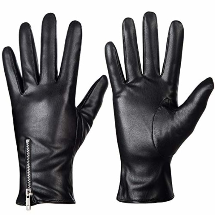 Dsane Leather Touchscreen Gloves
