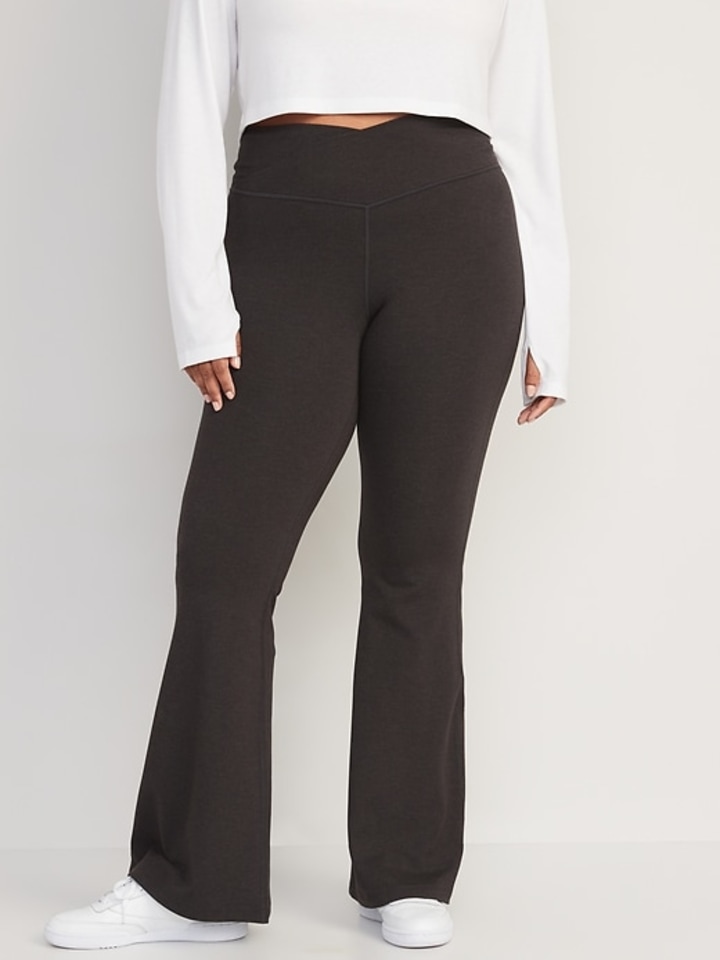 Extra High-Waisted PowerChill Crossover Super-Flare Pants