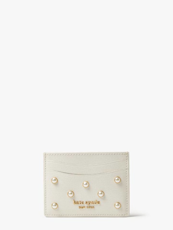 Kate Spade Purl Embellished Card Holder