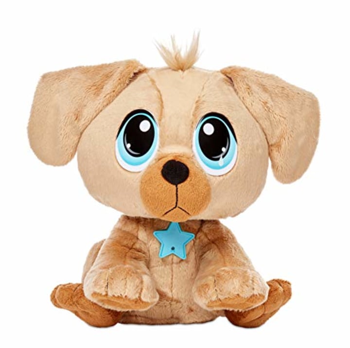 Little Tikes Rescue Tales Golden Retriever Adoptable Pet, Cuddly Interactive Toy, Soft Plush Stuffed Animal, Wags Tail, Puppy Sounds, Doghouse Playset- Gifts for Kids, Toys for Girls Boys Ages 3 4 5
