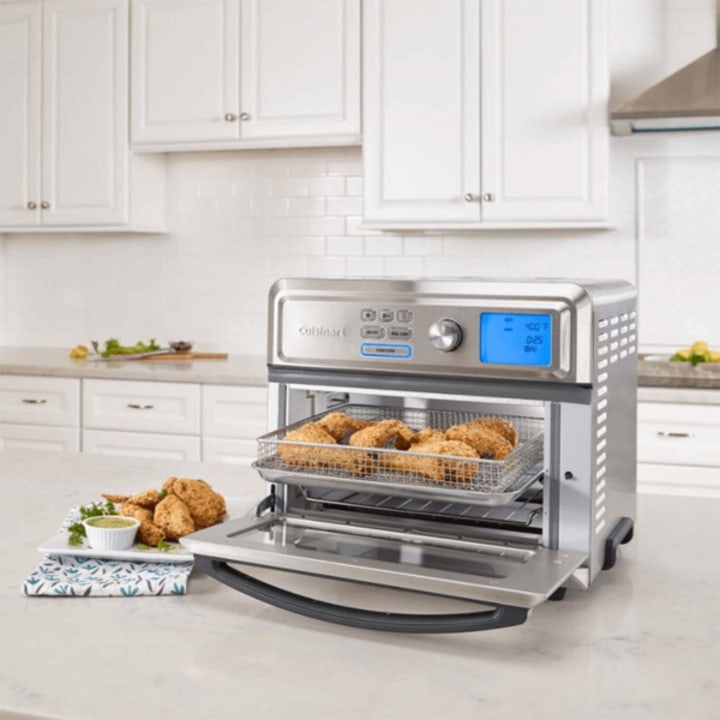 Cuisinart TOA-65 Digital AirFryer Toaster Oven, Premium 1800-Watt Oven with Digital Display and Controls - Intuitive Programming, Adjustable Temperature Settings and Cooking Presets, Stainless Steel