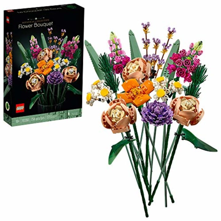 LEGO Icons Flower Bouquet 10280 Building Set for Adults (756 Pieces)