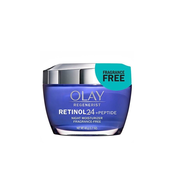 Olay Regenerist Retinol 24 + Peptide Night Face Moisturizer Cream