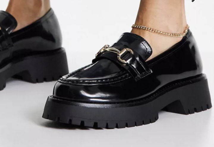 Wide Fit Monster Chunky Loafers