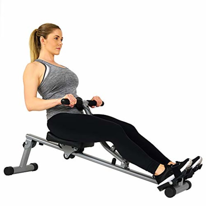 Sunny Health &amp; Fitness Adjustable Rowing Machine