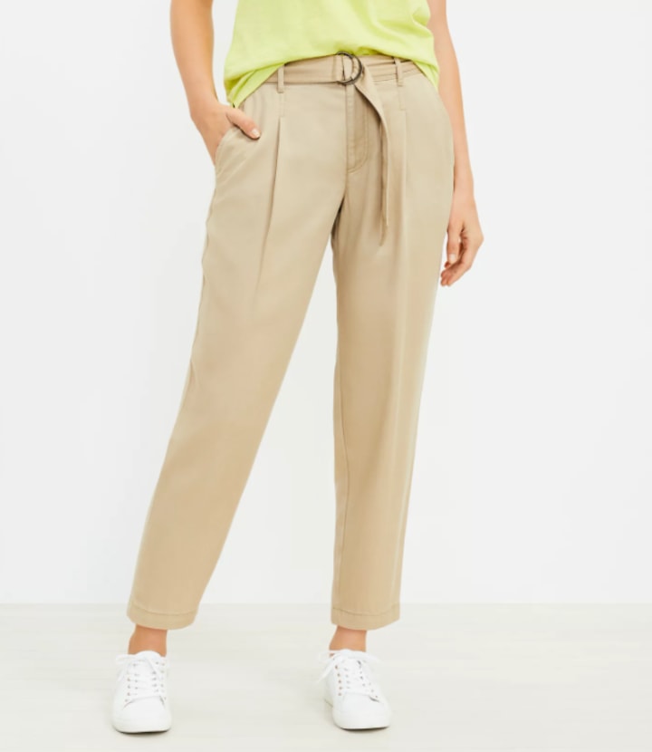 Belted Emory Taper Pants