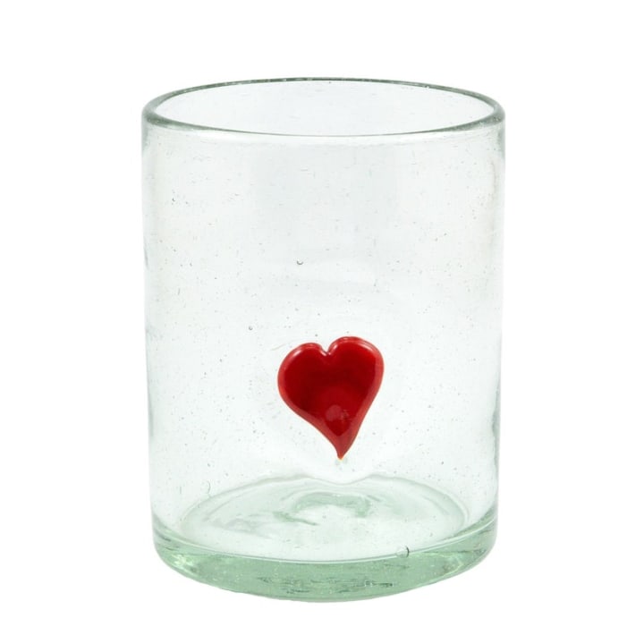 Drinking glass ICON HEART lowball classic 330ml