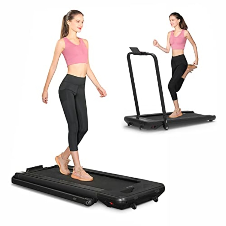 BiFanuo 2-in-1 Folding Treadmill