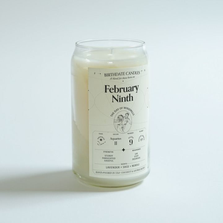Birthdate Candle